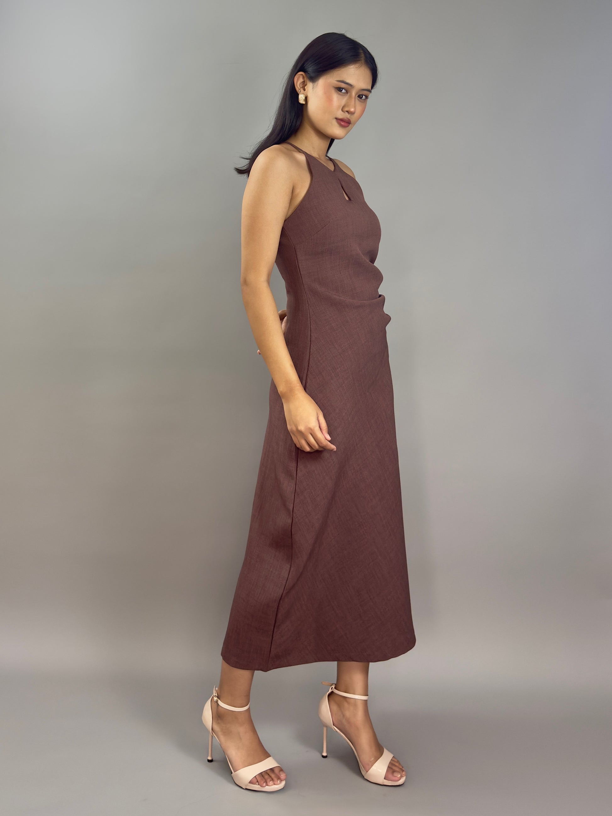 Mocha Sculpt Dress
