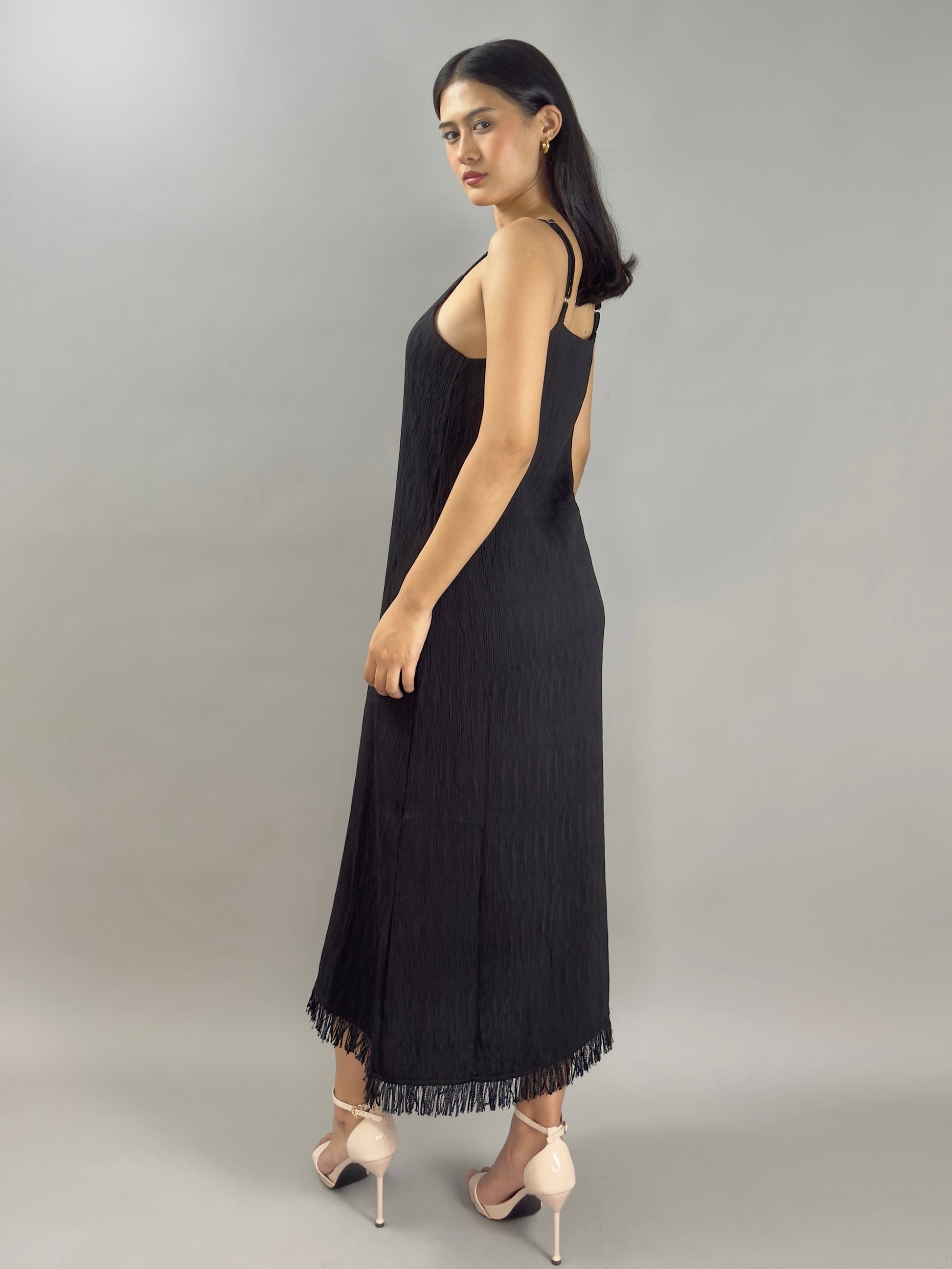 Nocturne Fringe Dress