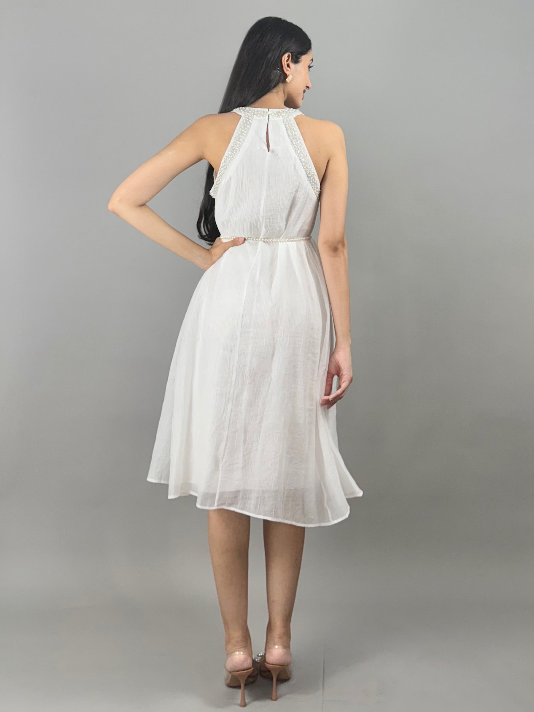 Beaded Haze Dress