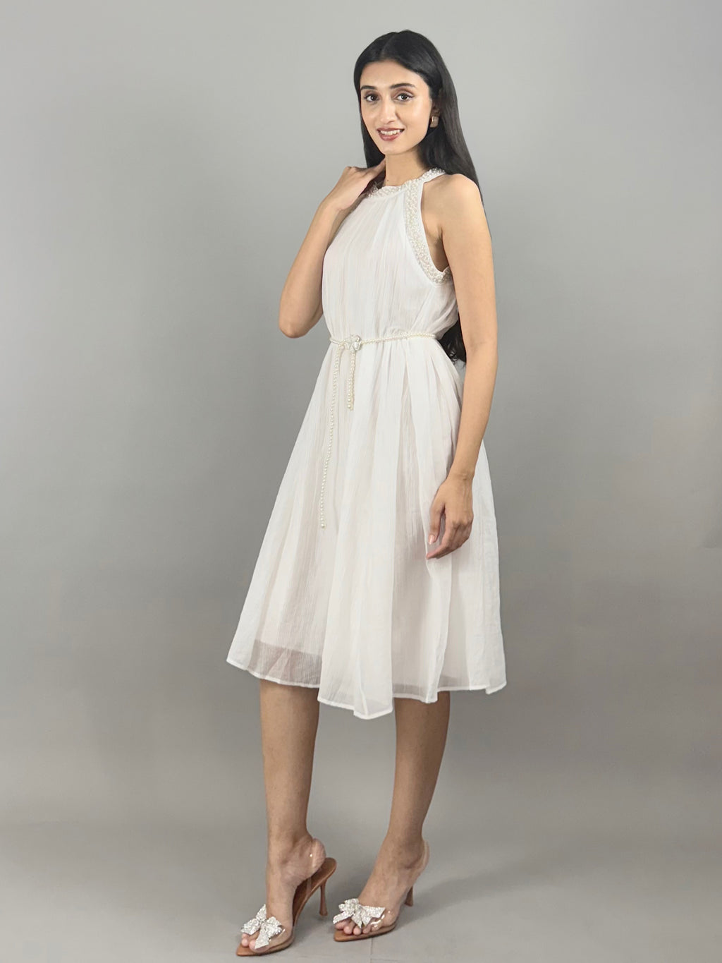 Beaded Haze Dress