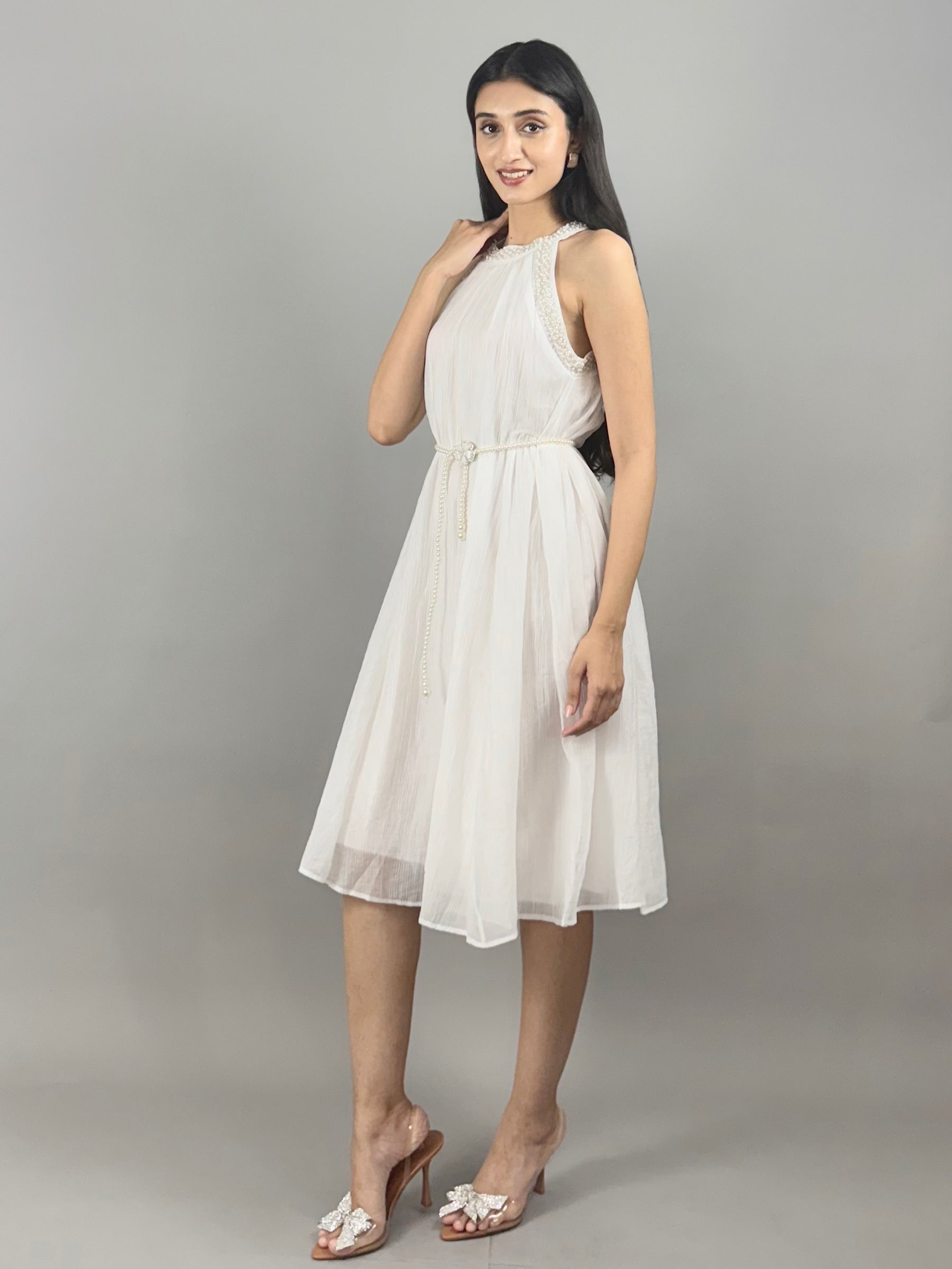 Beaded Haze Dress