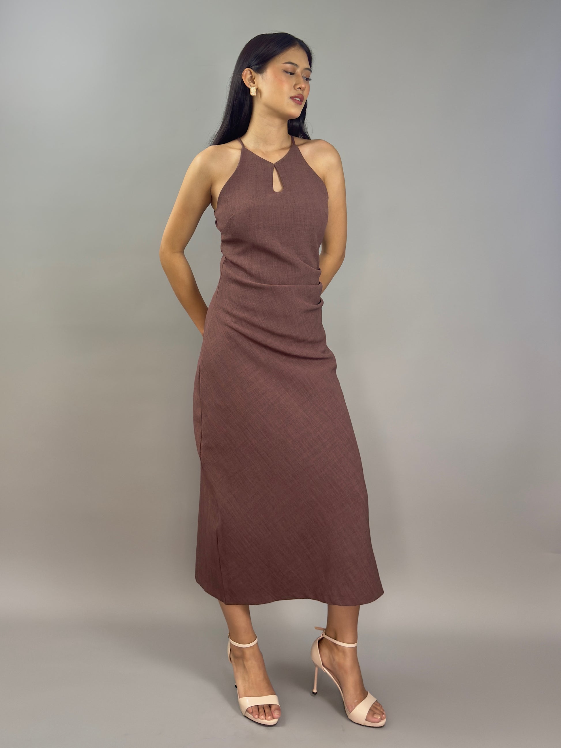 Mocha Sculpt Dress