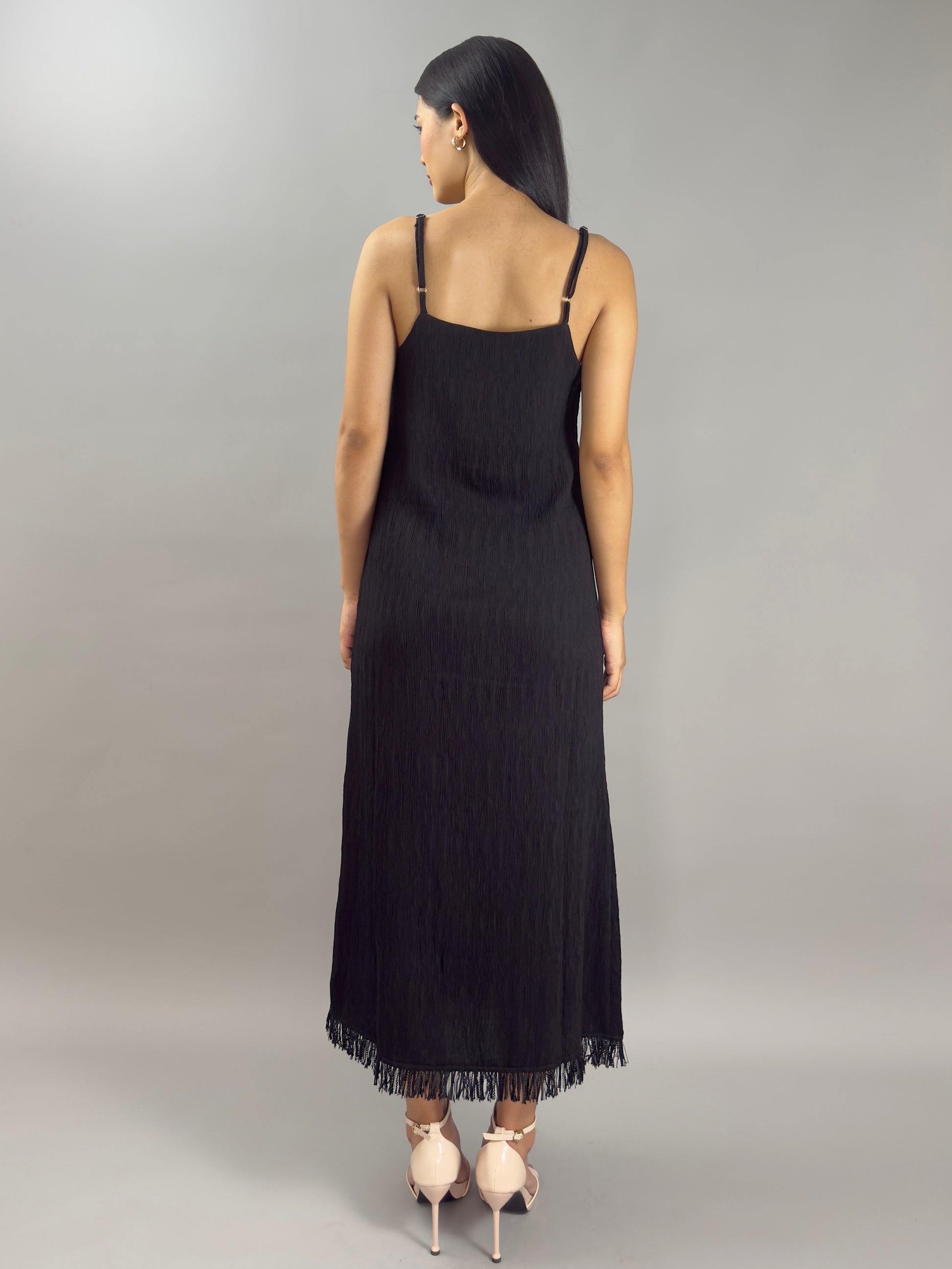 Nocturne Fringe Dress